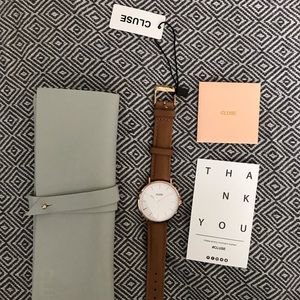 CLUSE La Bohéme Watch brown strap